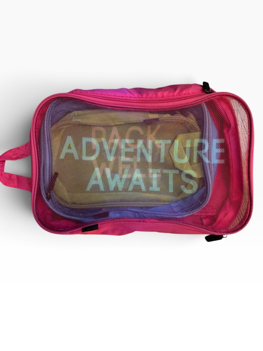 Amica Travel Packing Cubes Set Adventure Awaits Pack Well Organizer Bags